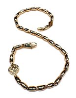 Bracciale Uomo 9KT in Oro giallo 9K ROSA DEI VENTI MB US/Z 3.70 Sommer G